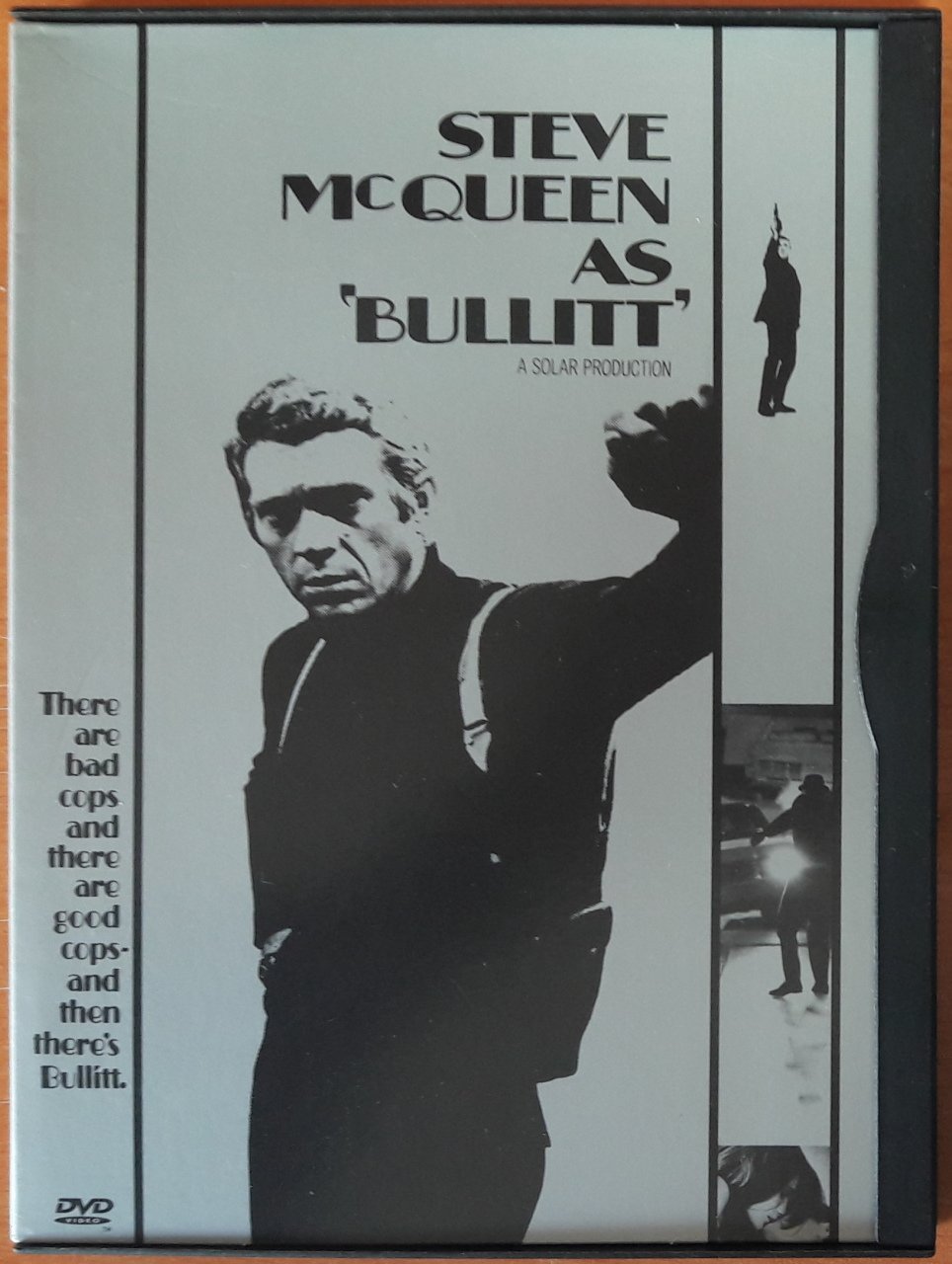 BULLITT - STEVE McQUEEN - ROBERT VAUGHN - JACQUELINE BISSETT - SNAPCASE DVD 2.EL