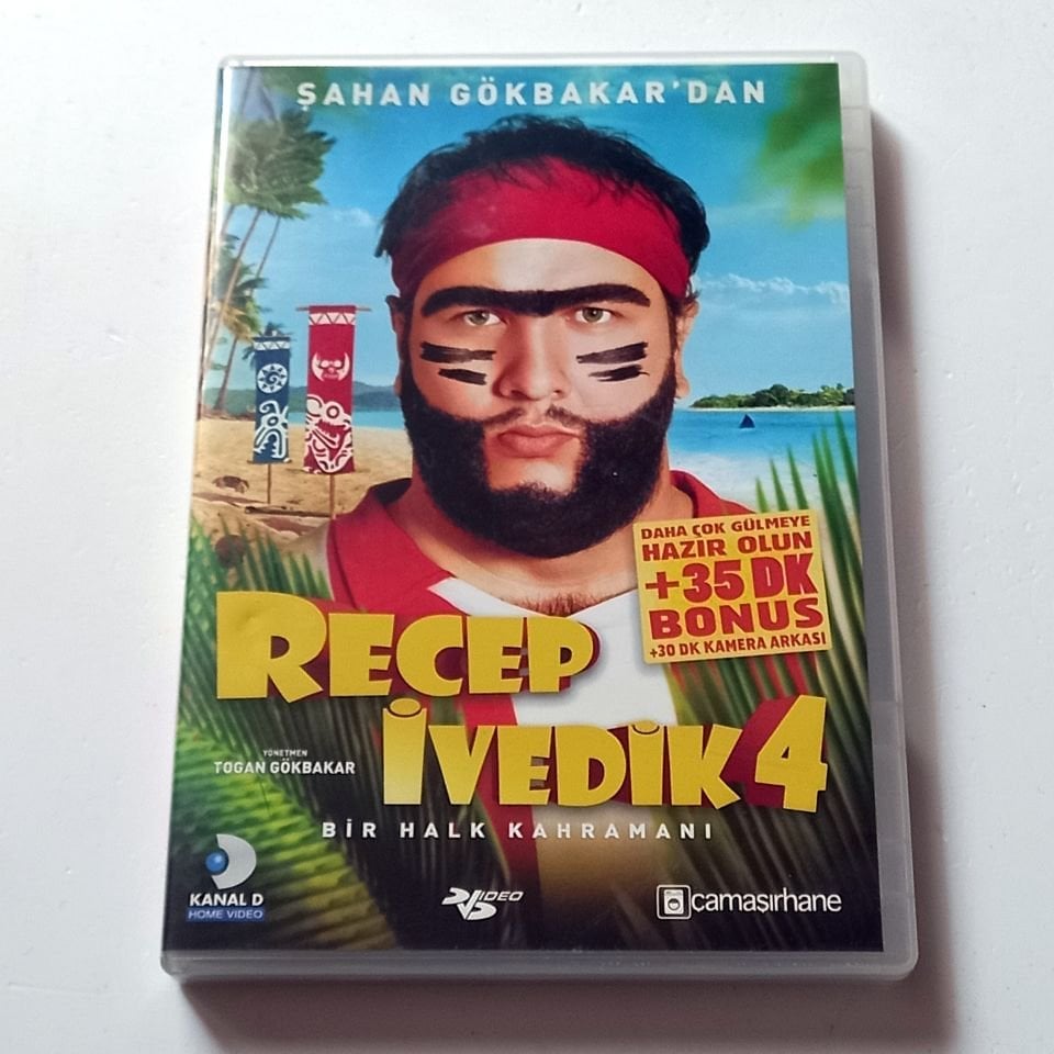 RECEP İVEDİK 4 - ŞAHAN GÖKBAKAR, İRFAN KANCI, BARIŞ GÜL - DVD +35DK. BONUS VERSİYON 2.EL