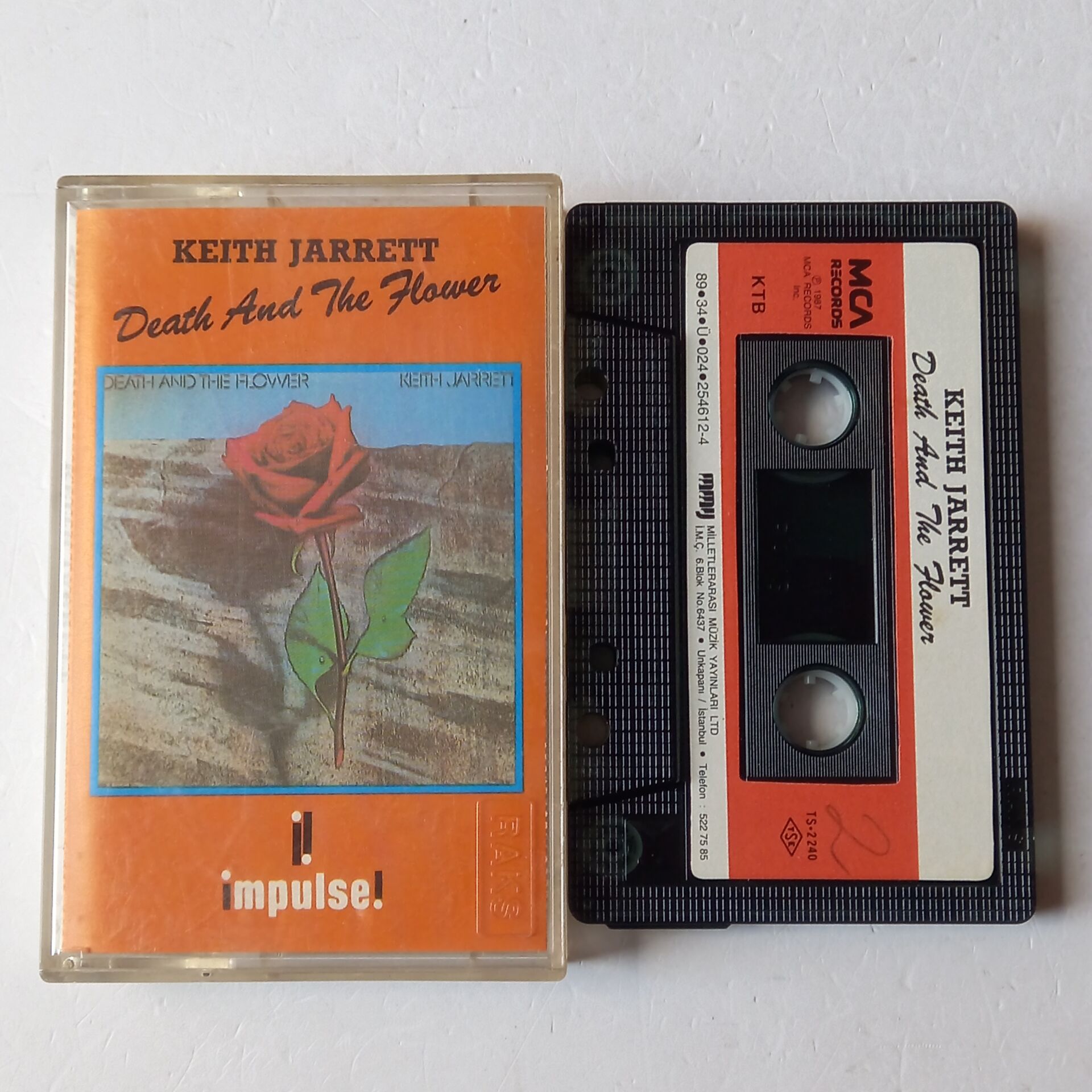 KEITH JARRETT – DEATH AND THE FLOWER (1989) - KASET 2.EL
