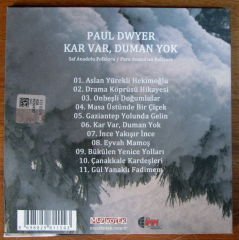 PAUL DWYER KAR VAR, DUMAN YOK CD 2.EL