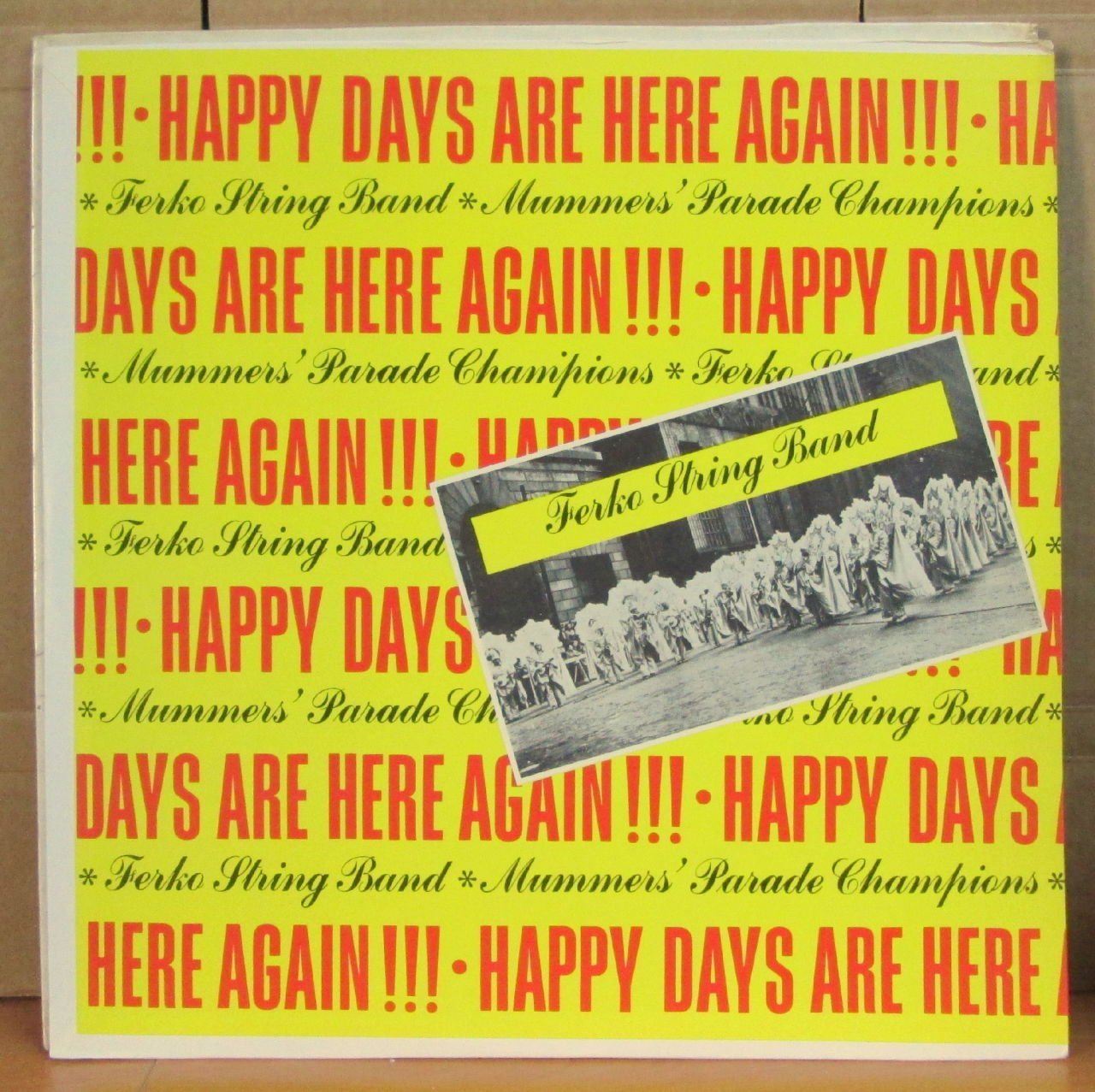 FERKO STRING BAND HAPPY DAYS ARE HERE LP 2.EL