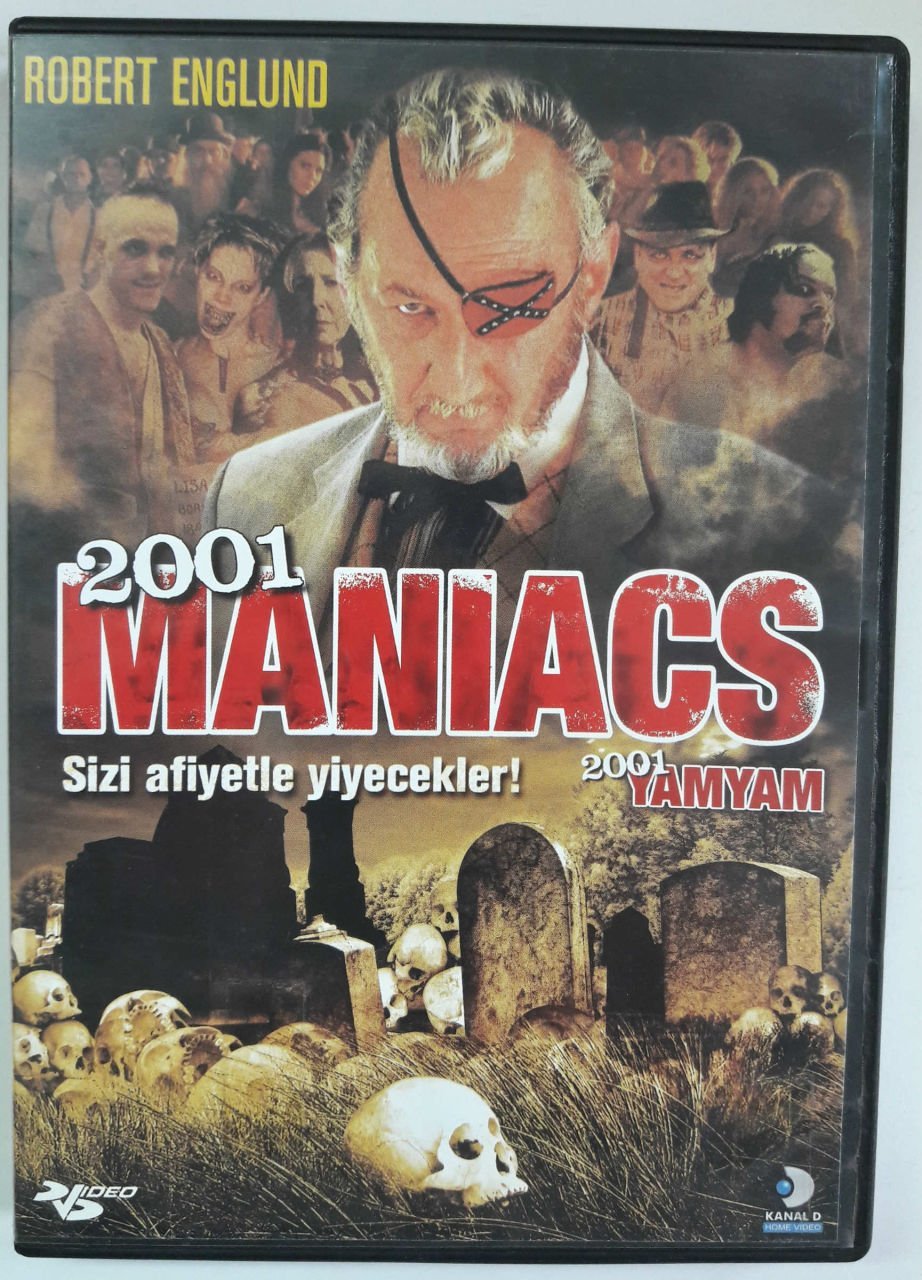 2001 MANIACS - 2001 YAMYAM - ROBERT ENGLUND - DVD 2.EL