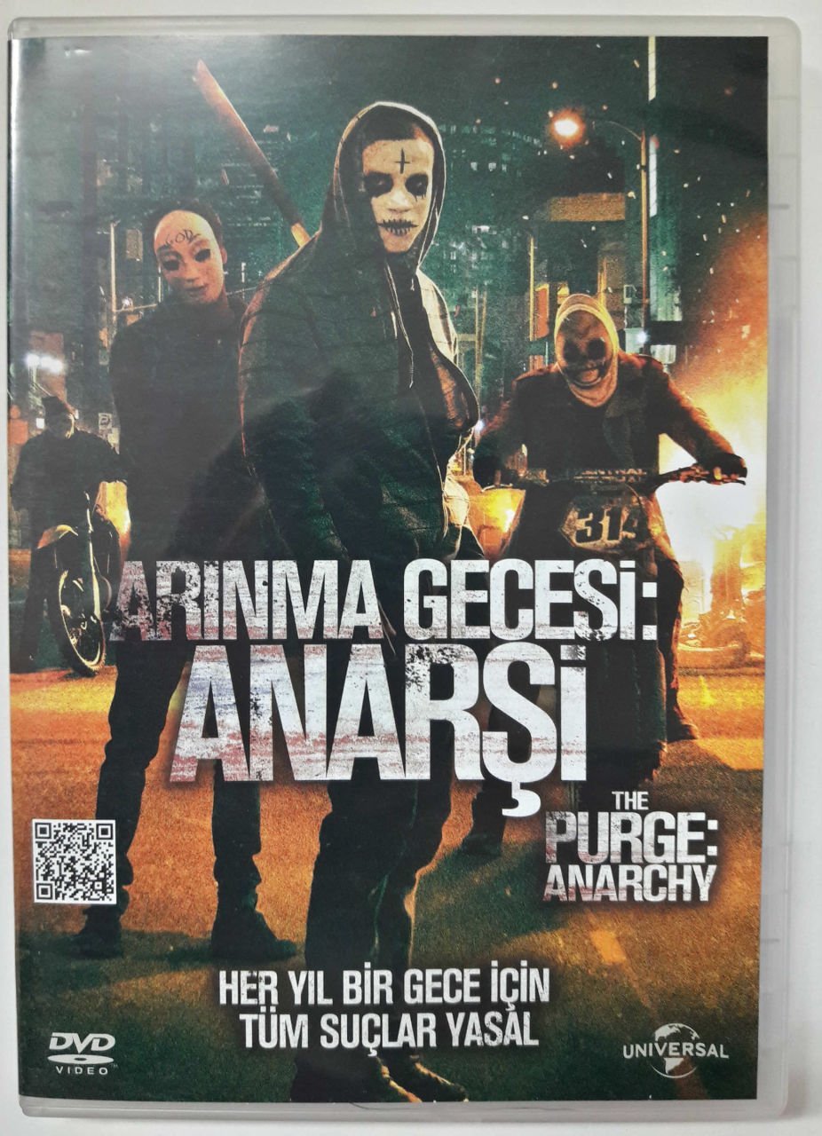 ARINMA GECESİ ANARŞİ - THE PURGE ANARCHY - DVD 2.EL