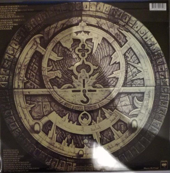 BLUE ÖYSTER CULT - FIRE OF UNKNOWN ORIGIN (1981) - LP 180GR 2020 EDITION SIFIR PLAK