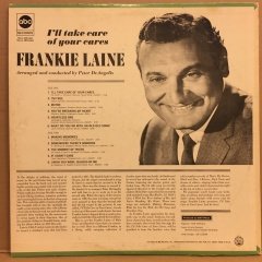FRANKIE VALLI - I'LL TAKE CARE OF YOUR CARES (1966) MAKING MEMORIES, REISSUE 2.EL PLAK