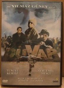 DUVAR - TUNCEL KURTİZ - AYŞE EMEL MESCİ - YILMAZ GÜNEY - DVD 2.EL