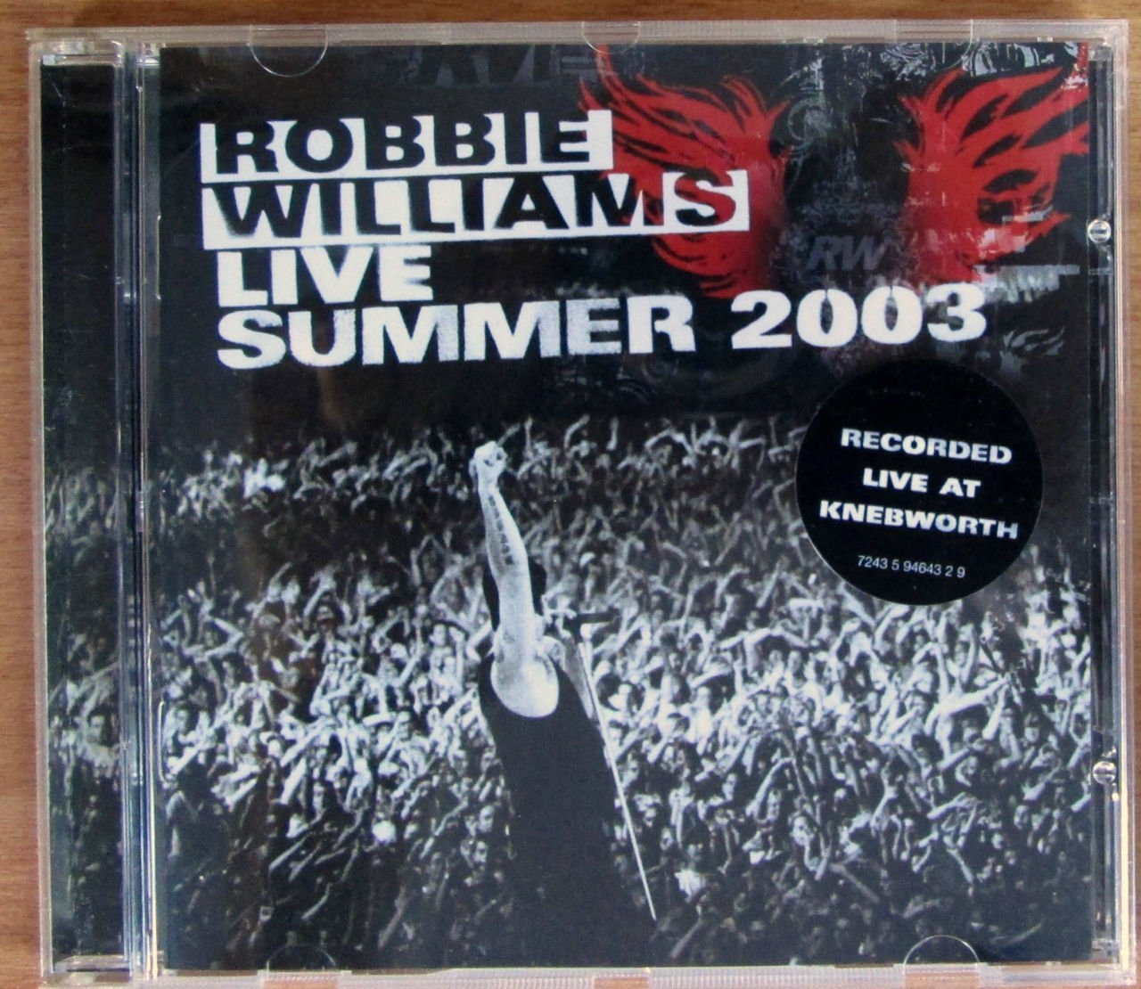ROBBIE WILLIAMS - LIVE SUMMER 2003 CD 2.EL