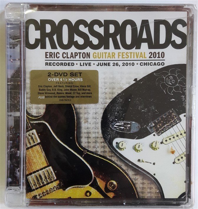 ERIC CLAPTON CROSSROADS GUITAR FESTIVAL 2010 - 2DVD SIFIR