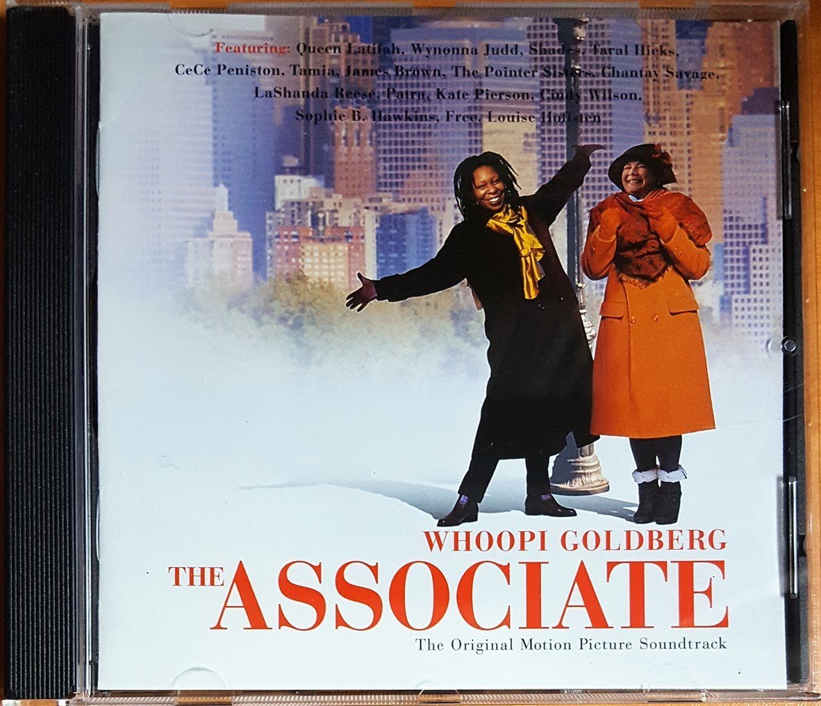 THE ASSOCIATE SOUNDTRACK / CeCe PENISTON, JAMES BROWN, KATE PIERSON, THE POINTER SISTERS, QUEEN LATIFAH (1996) MOTOWN CD 2.EL