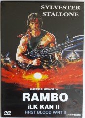 RAMBO İLK KAN II - FIRST BLOOD PART II - SYLVESTER STALLONE - DVD 2.EL
