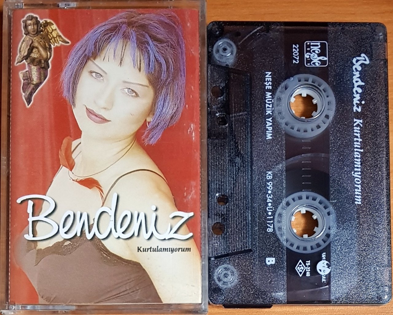 BENDENİZ - KURTULAMIYORUM (1999) NEŞE MÜZİK KASET 2.EL