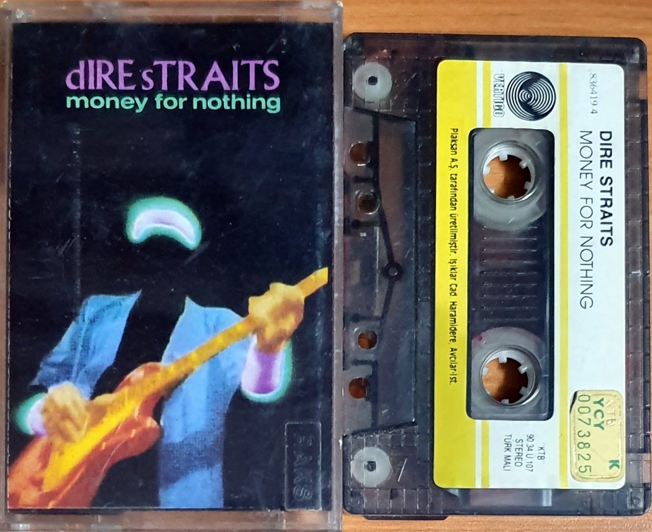 DIRE STRAITS - MONEY FOR NOTHING (1990) - KASET PLAKSAN 2.EL