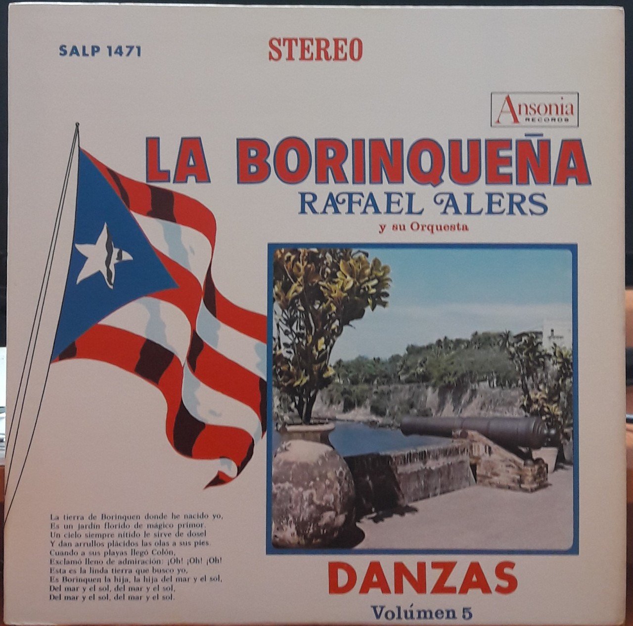RAFAEL ALERS - LA BORINQUENA DANZAS - PLAK 2.EL