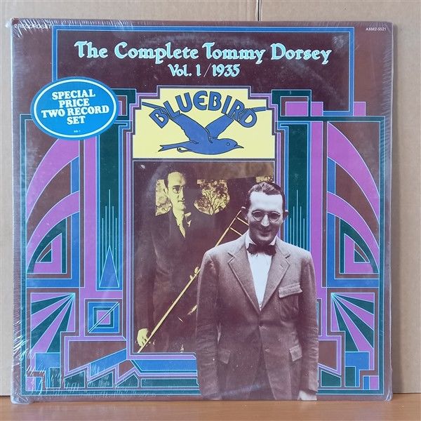 TOMMY DORSEY – THE COMPLETE TOMMY DORSEY VOL. I / 1935 (1976) - 2LP DÖNEM BASKISI SIFIR PLAK