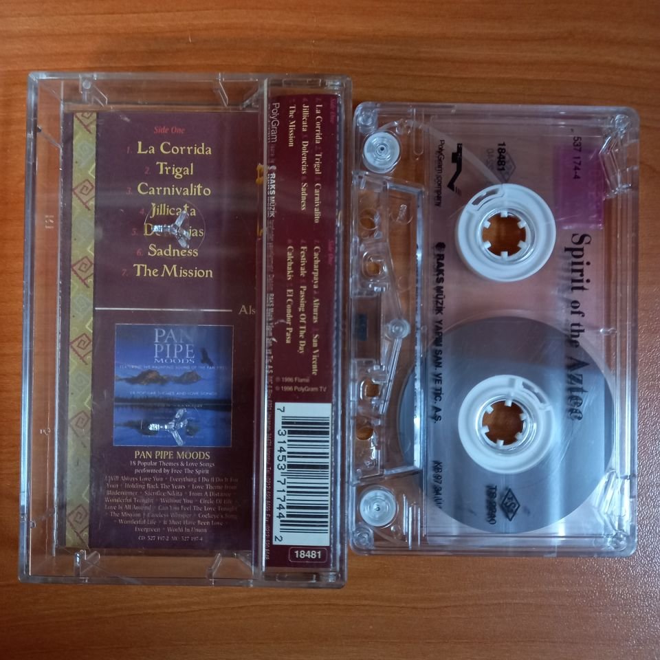 SPIRIT OF THE AZTEC / AN AMBIENT MUSICAL EXPERIENCE INSPIRED BY THE PEOPLE OF SOUTH AMERICA (1997) - KASET 2.EL