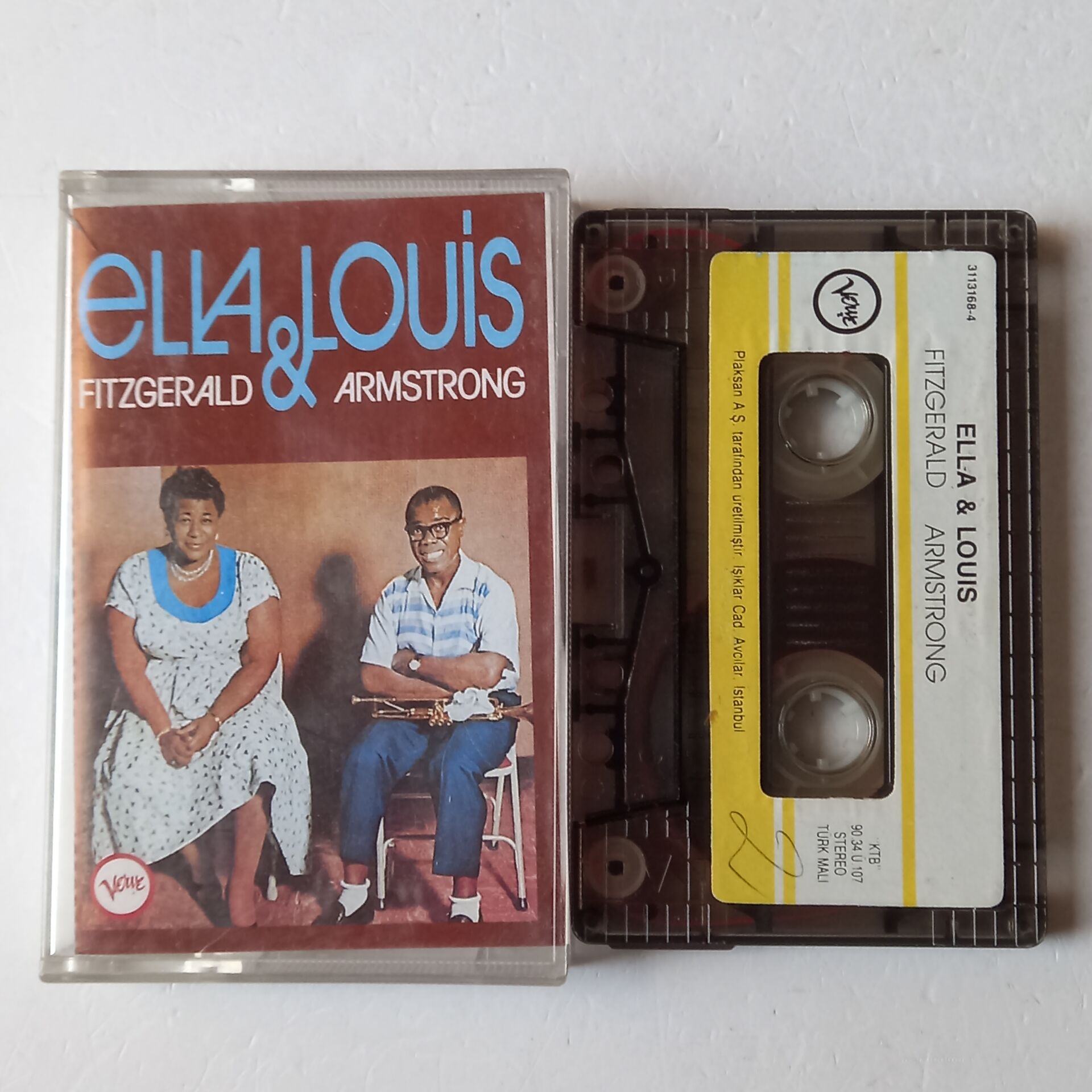 ELLA FITZGERALD & LOUIS ARMSTRONG – ELLA & LOUIS (1988) - KASET 1990 REISSUE 2.EL