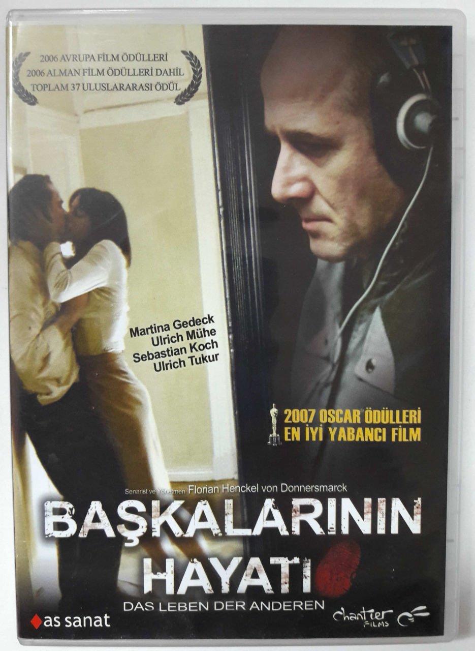 BAŞKALARININ HAYATI - DAS LEBEN DER ANDEREN - MARTINA GEDECK - ULRICH TUKUR - FLORIAN HENCKEL VON DONNERSMARCK - DVD 2.EL