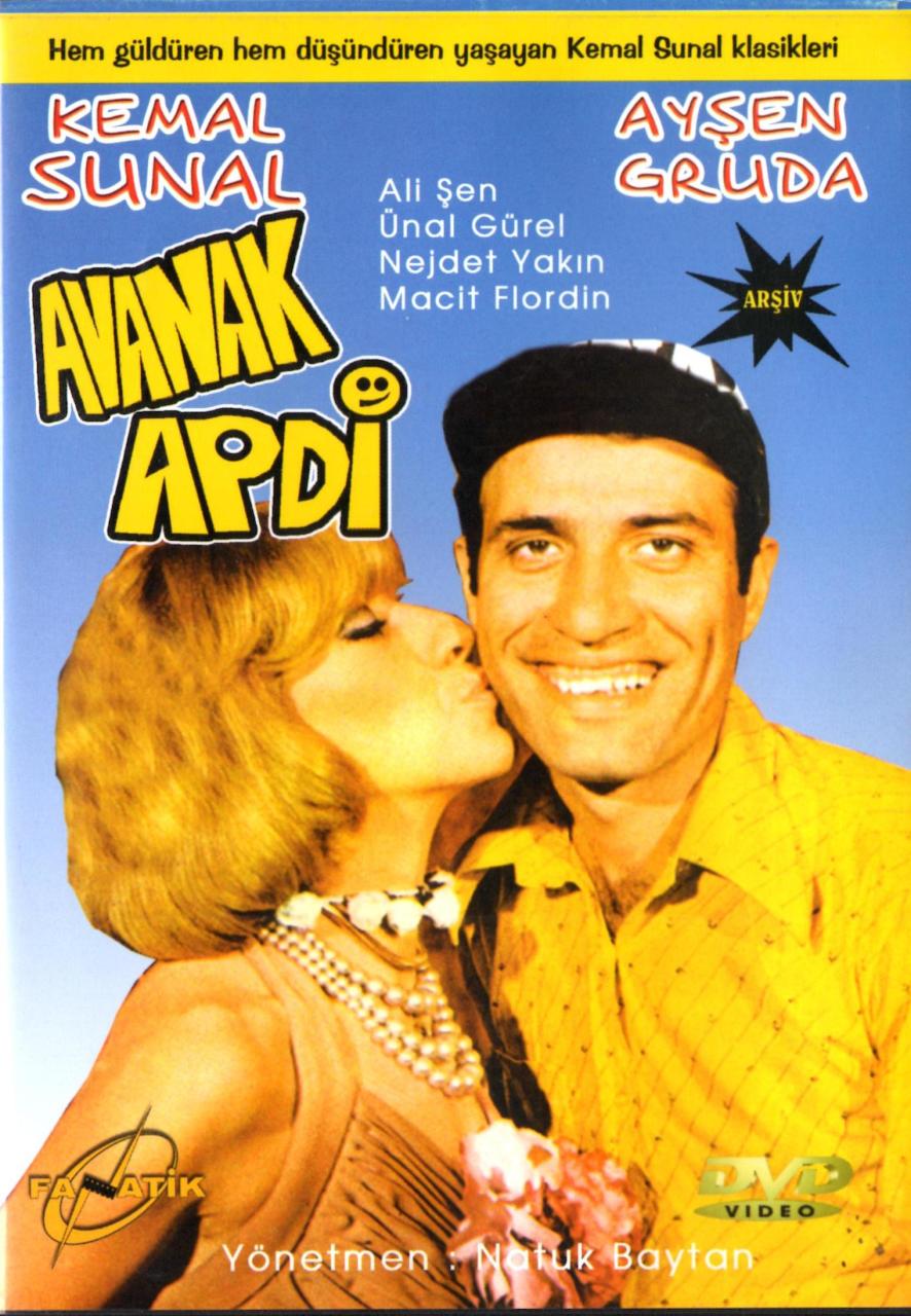 AVANAK APDİ - KEMAL SUNAL - AYŞEN GRUDA - NATUK BAYTAN - DVD 2.EL