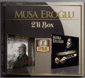 MUSA EROĞLU - 2'Lİ BOX (TURNALARIN GÖÇÜ/ZAMANSIZ YAĞMUR) - 2CD DIGIPACK SIFIR