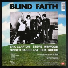 BLIND FAITH - BLIND FAITH (1969) - LP 2008 EDITION SIFIR PLAK