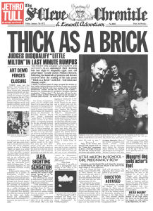 JETHRO TULL - THICK AS A BRICK (1972) - 50TH ANN. EDITION LP STEVEN WILSON SIFIR PLAK