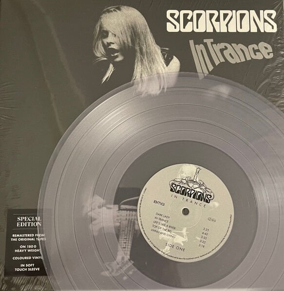 SCORPIONS – IN TRANCE (1975) - LP 2023 REMASTERED REISSUE 180GR CLEAR VINYL RENKLİ SIFIR PLAK