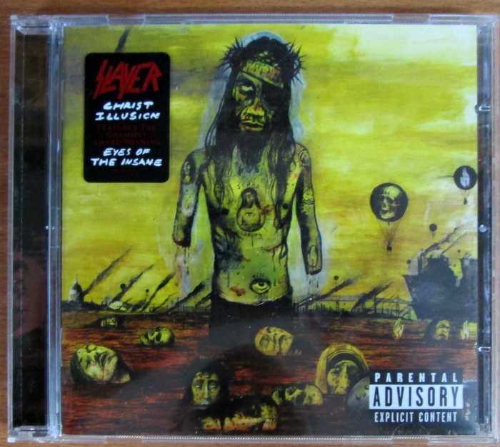 SLAYER - CHRIST ILLUSION CD 2.EL
