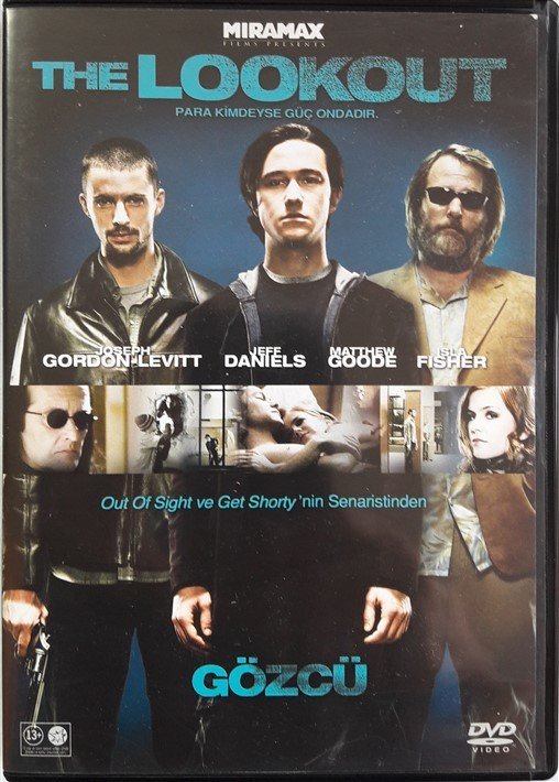 GÖZCÜ - THE LOOKOUT - JOSEPH GORDON-LEVITT - JEFF DANIELS - DVD 2.EL
