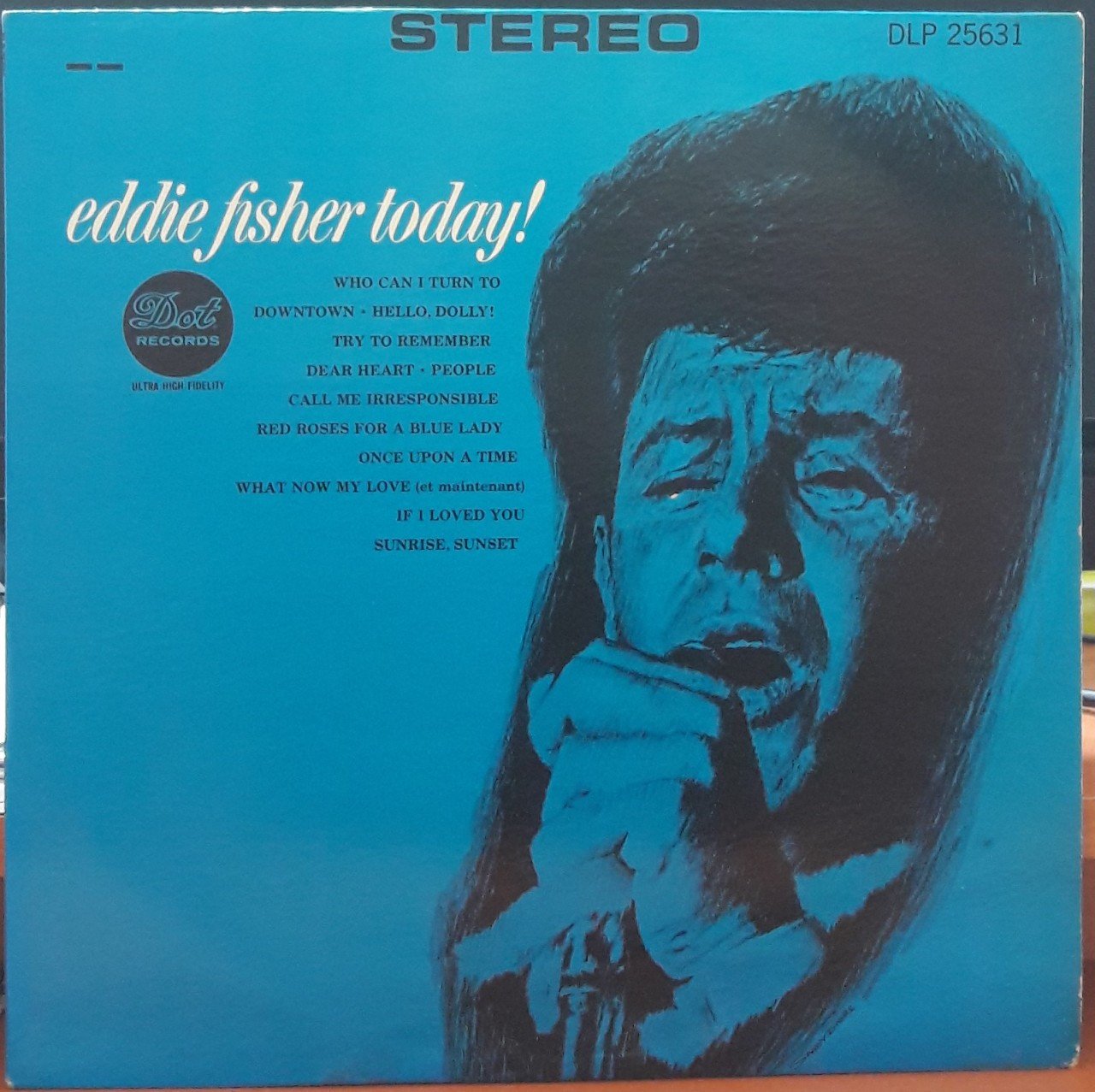 EDDIE FISHER - TODAY! - PLAK 2.EL
