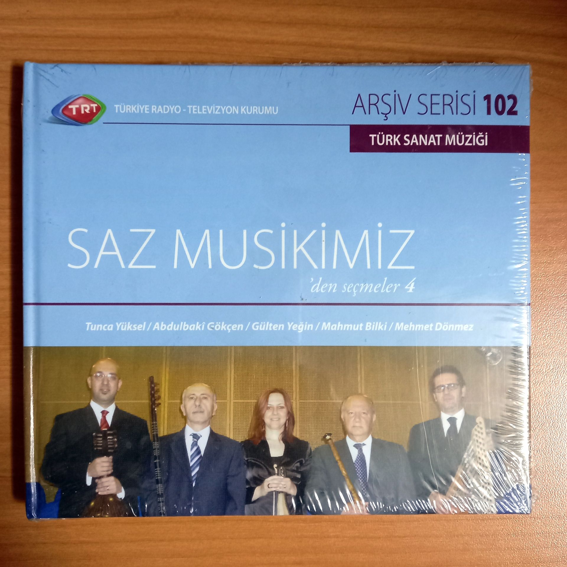 SAZ MUSİKİMİZ'DEN SEÇMELER 4 / TÜRK SANAT MÜZİĞİ /TRT ARŞİV SERİSİ 102 - CD SIFIR