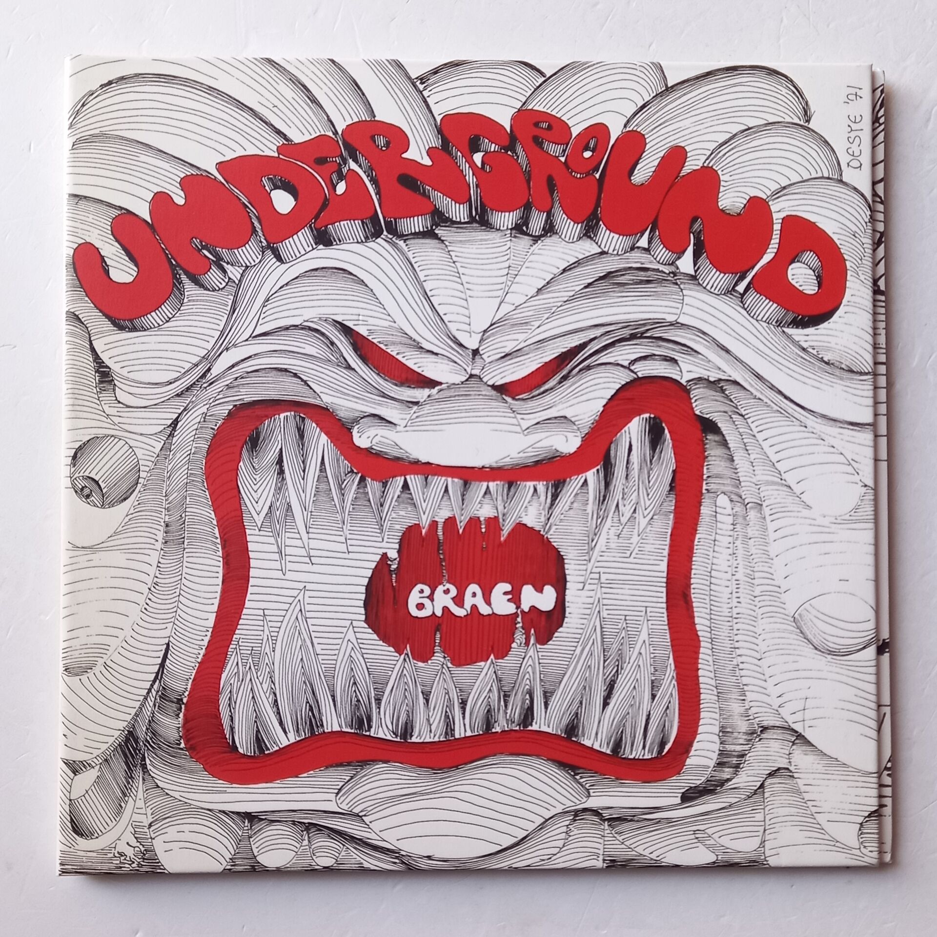 THE BRAEN'S MACHINE – UNDERGROUND (1971) - CD 2014 REMASTERED REISSUE GATEFOLD 2.EL