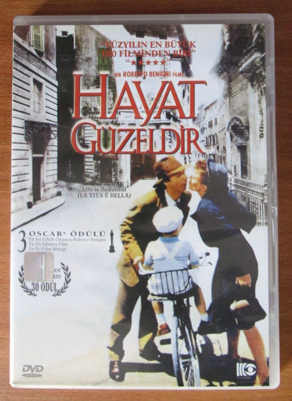 HAYAT GÜZELDİR - LA VITA E BELLA - ROBERTO BENIGNI - DVD 2.EL