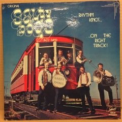 ORIGINAL SALTY DOG'S JAZZ BAND - RHTYHM KINGS ON THE RIGHT TRACK 2.EL PLAK NEW ORLEANS