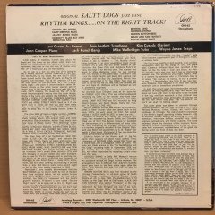 ORIGINAL SALTY DOG'S JAZZ BAND - RHTYHM KINGS ON THE RIGHT TRACK 2.EL PLAK NEW ORLEANS