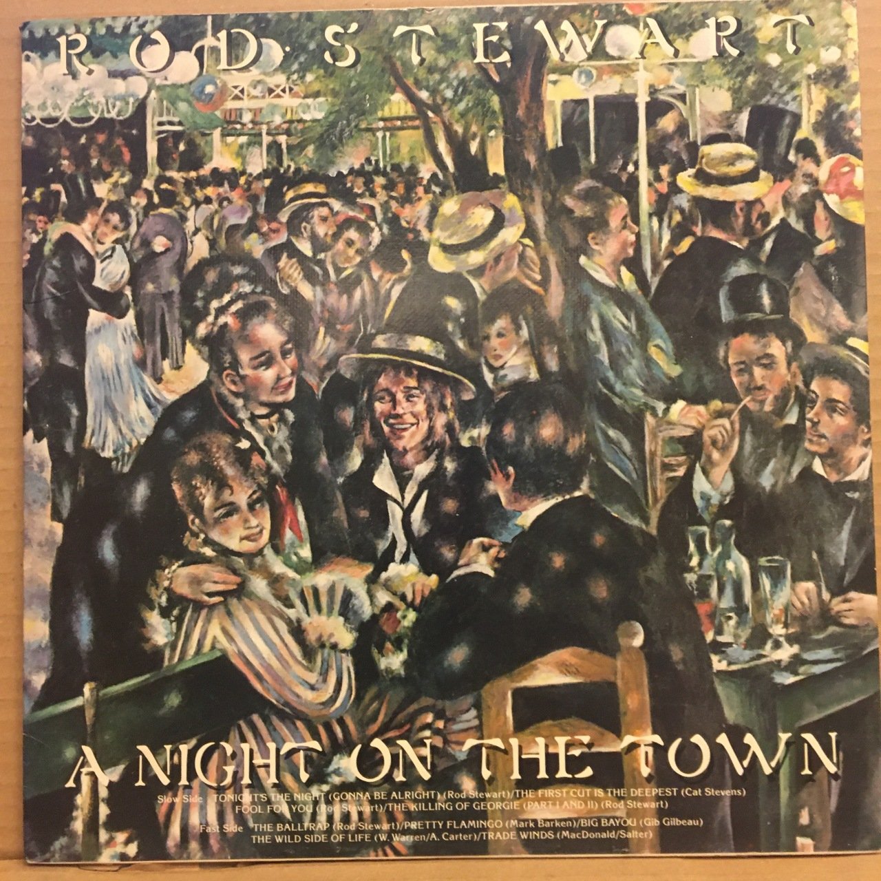 ROD STEWART - A NIGHT ON THE TOWN (1976) - PLAK 2.EL