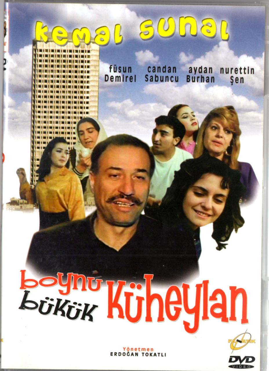 BOYNU BÜKÜK KÜHEYLAN - KEMAL SUNAL - FÜSUN DEMİREL - ERDOĞAN TOKATLI - DVD 2.EL