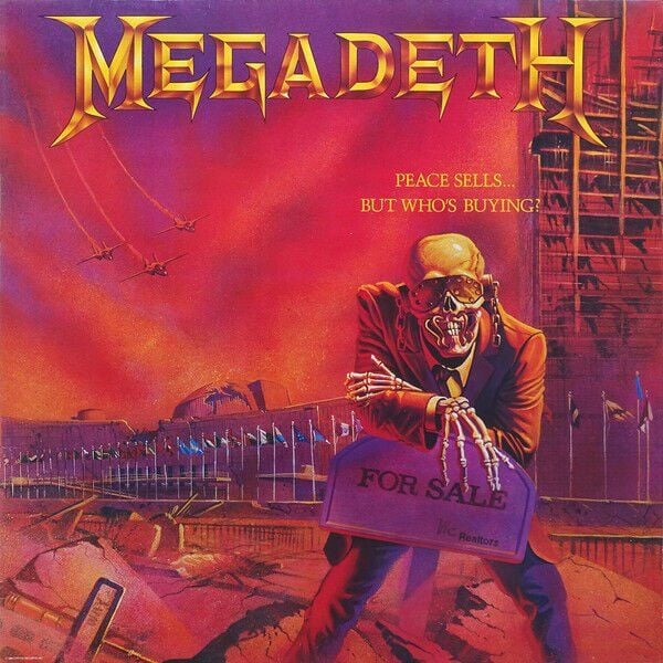 MEGADETH - PEACE SELLS... BUT WHO'S BUYING? (1986) - LP 2008 EDITION SIFIR PLAK