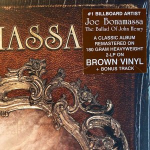 JOE BONAMASSA - THE BALLAD OF JOHN HENRY (2009) - 2LP 2022 COLOURED EDITION SIFIR PLAK