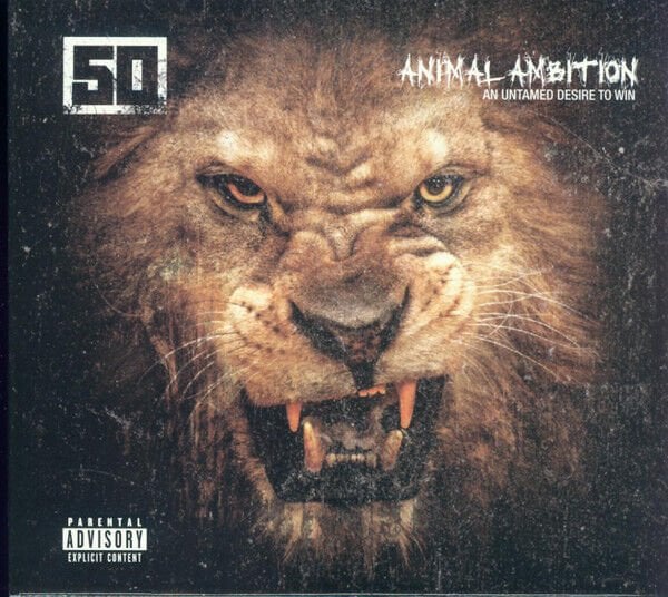 50 CENT – ANIMAL AMBITION / AN UNTAMED DESIRE TO WIN (2014) - CD+DVD DIGIPAK AMBALAJINDA SIFIR