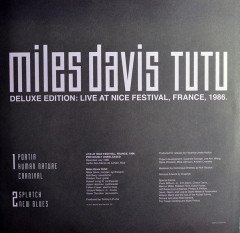 MILES DAVIS - TUTU (1986) - 2LP 180GR 2015 DELUXE EDITION SIFIR PLAK