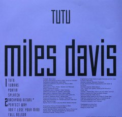 MILES DAVIS - TUTU (1986) - 2LP 180GR 2015 DELUXE EDITION SIFIR PLAK