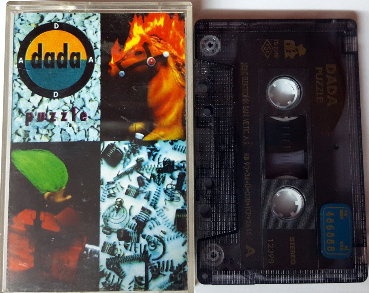 DADA - PUZZLE (1993) KENT CASSETTE MADE IN TURKEY ''USED''