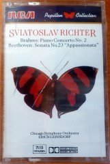 SVIATOSLAV RICHTER - BRAHMS: PIANO CONCERTO NO.2 / BEETHOVEN: SONATA NO.23 ''APPASSIONATA'' KASET SIFIR