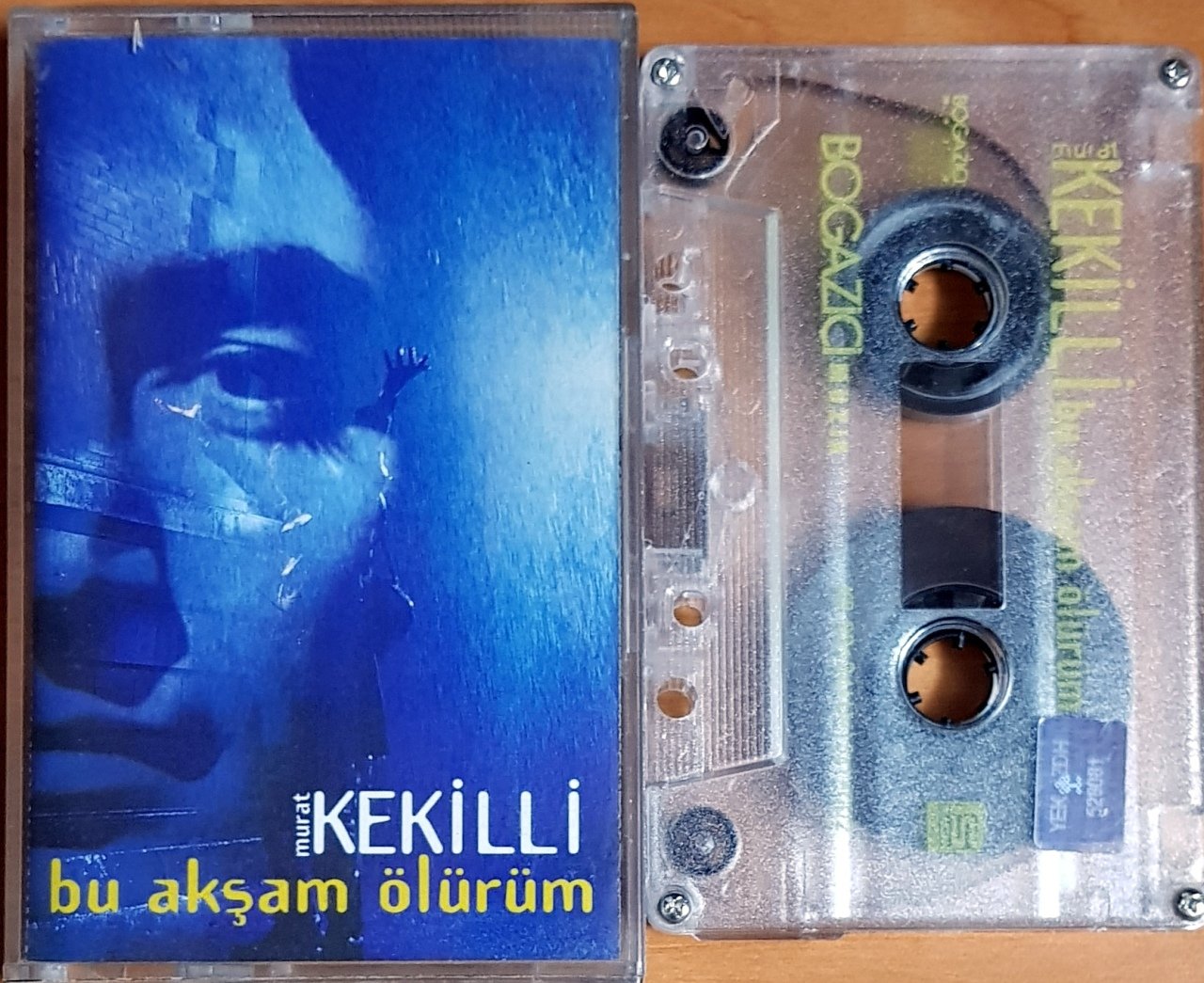 MURAT KEKİLLİ - BU AKŞAM ÖLÜRÜM (1999) - KASET BOĞAZİÇİ MÜZİK 2.EL