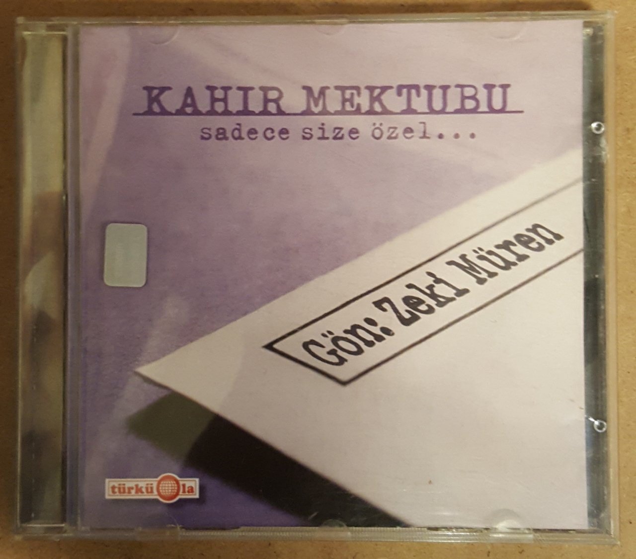 ZEKİ MÜREN - KAHIR MEKTUBU - CD TÜRKÜOLA ÖZEL BASKI 2.EL