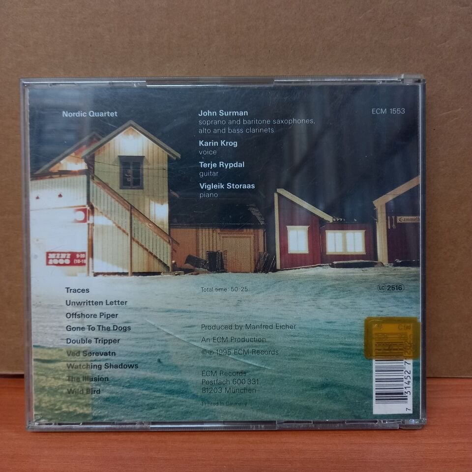 JOHN SURMAN, KARIN KROG, TERJE RYPDAL, VIGLEIK STORAAS - NORDIC QUARTET (1995) - CD 2. EL