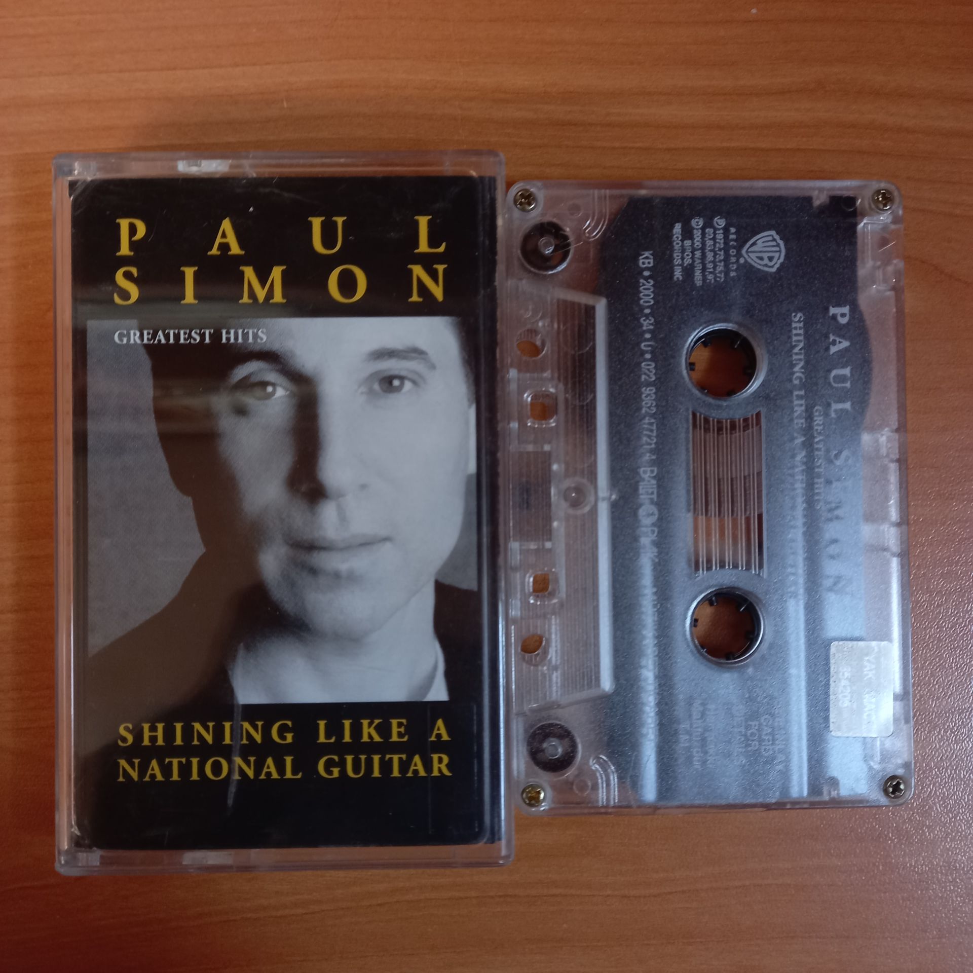PAUL SIMON - SHINING LIKE A NATIONAL GUITAR / GREATEST HITS (2000) - KASET 2.EL