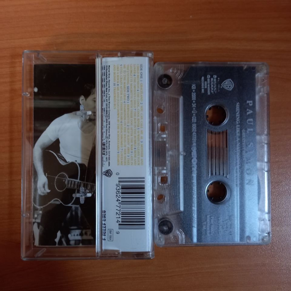 PAUL SIMON - SHINING LIKE A NATIONAL GUITAR / GREATEST HITS (2000) - KASET 2.EL