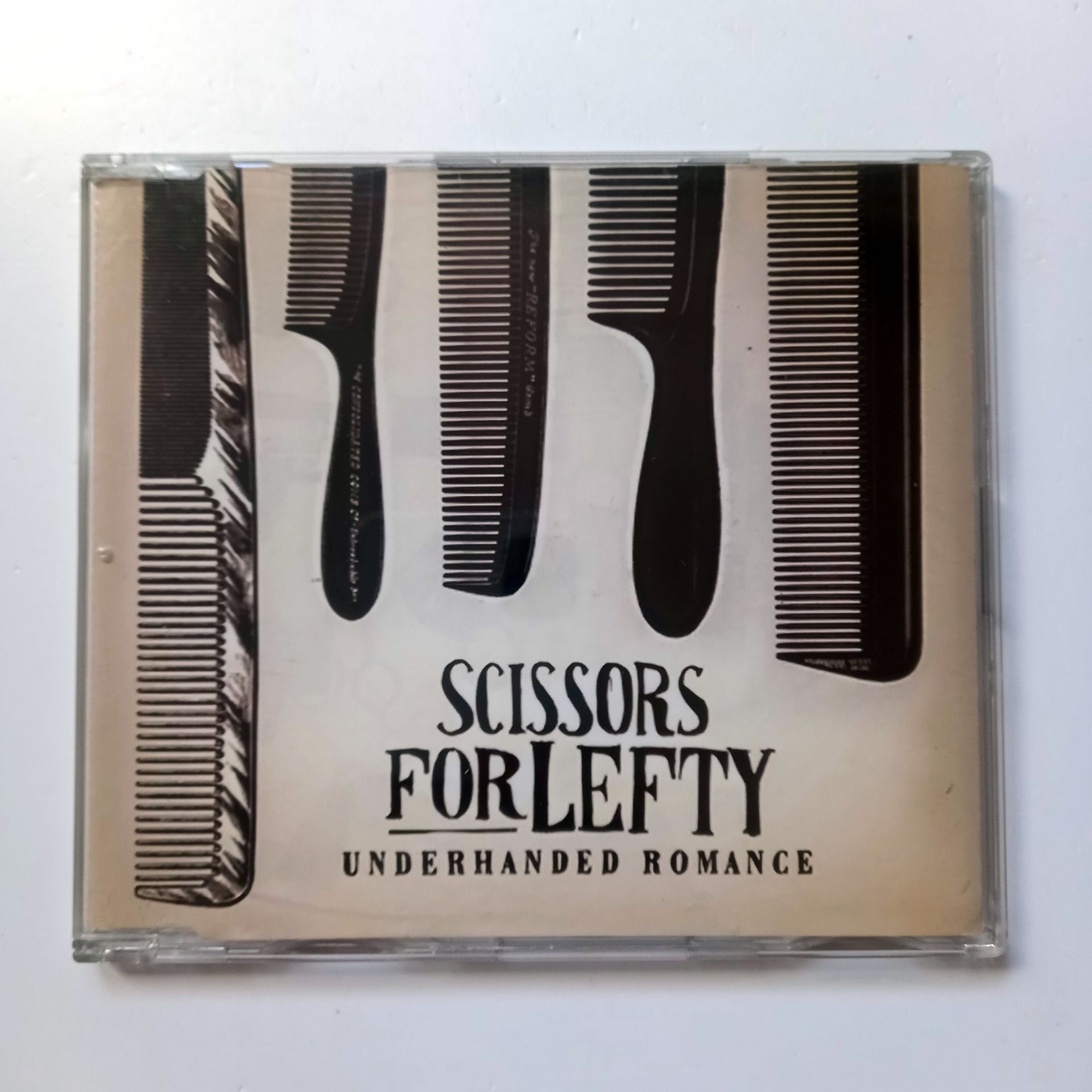 SCISSORS FOR LEFTY – UNDERHANDED ROMANCE (2006) - CD PROMO 2.EL