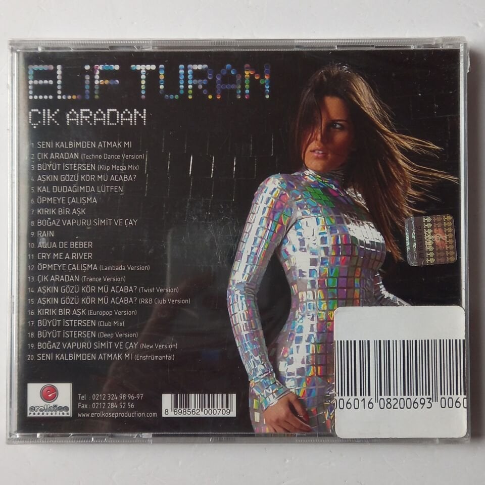 ELIF TURAN – ÇIK ARADAN - CD SIFIR